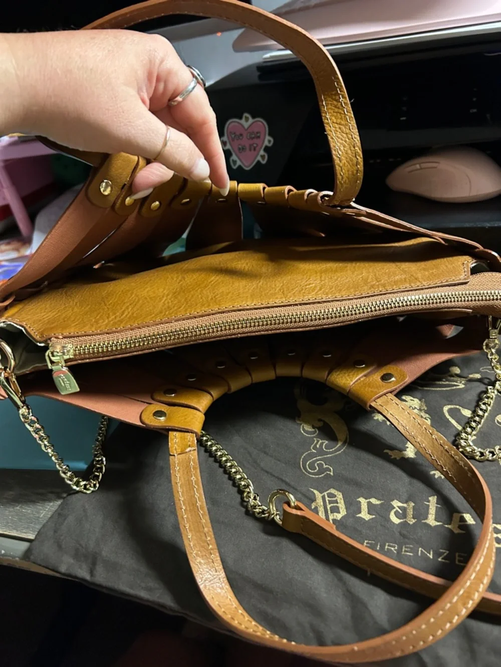 Lucolena Clutch bag (B110/34) from the Italian Florentine brand, Pratesi Firenze